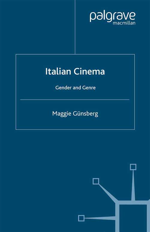 Book cover of Italian Cinema: Gender and Genre (2005)