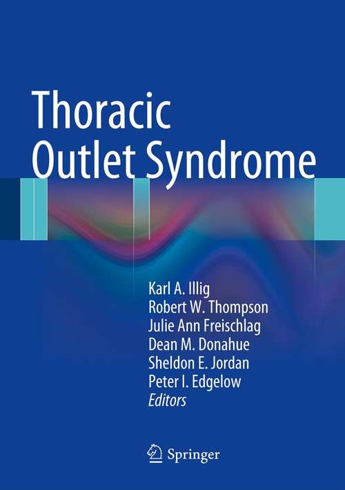 Book cover of Thoracic Outlet Syndrome (2013)