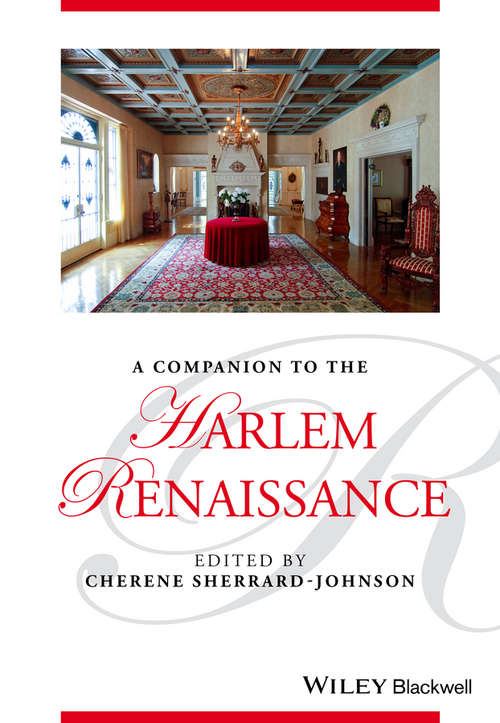 Book cover of A Companion to the Harlem Renaissance (Blackwell Companions to Literature and Culture)