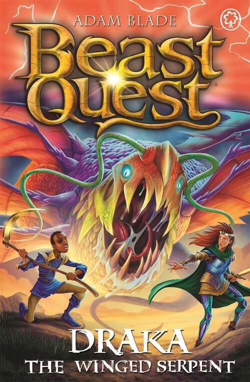 Book cover of Draka the Winged Serpent: Series 29 Book 3 (Beast Quest #1076)
