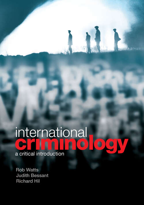 Book cover of International Criminology: A Critical Introduction