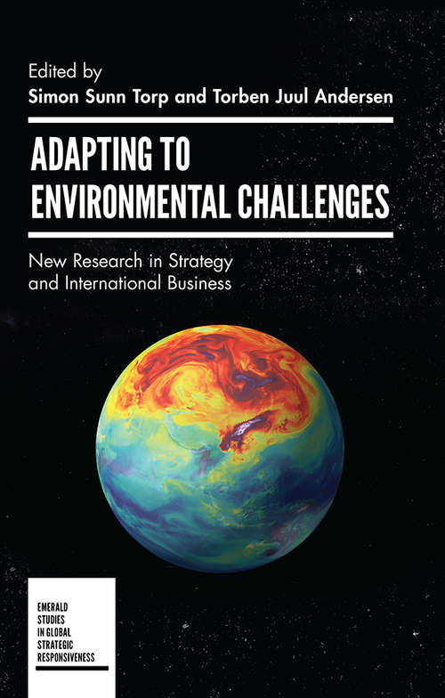 Book cover of Adapting to Environmental Challenges: New Research in Strategy and International Business (Emerald Studies in Global Strategic Responsiveness)