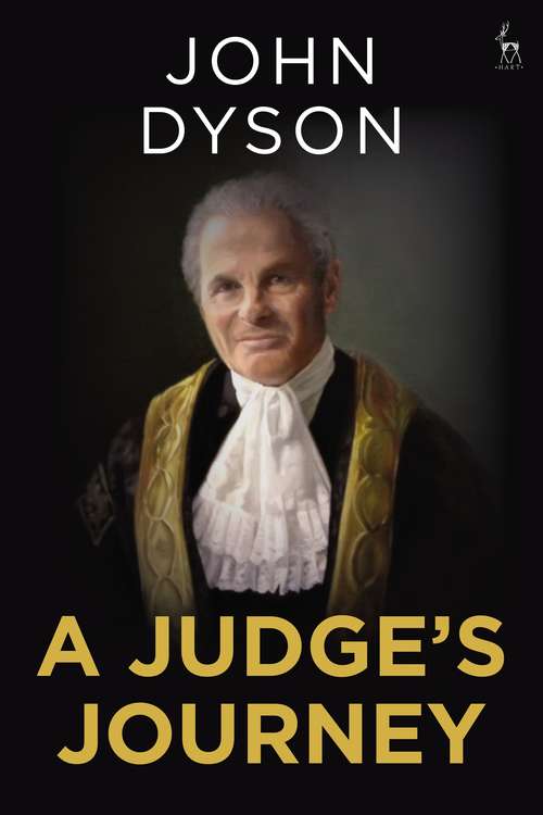 Book cover of A Judge's Journey