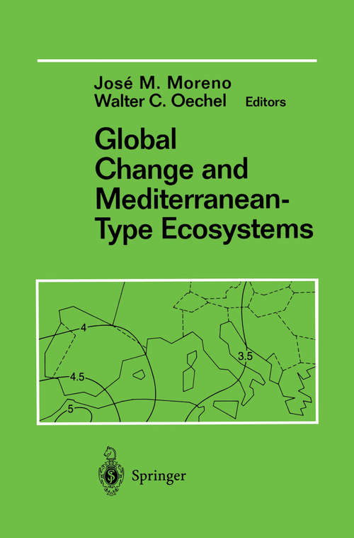 Book cover of Global Change and Mediterranean-Type Ecosystems (1995) (Ecological Studies #117)