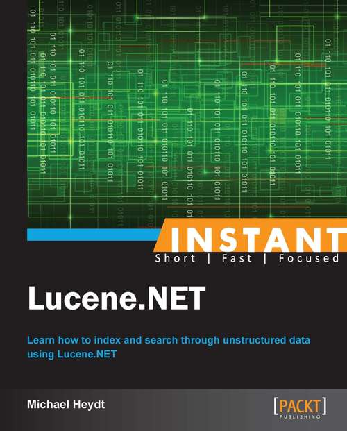 Book cover of Instant Lucene.NET