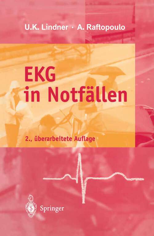 Book cover of EKG in Notfällen (2. Aufl. 2001)