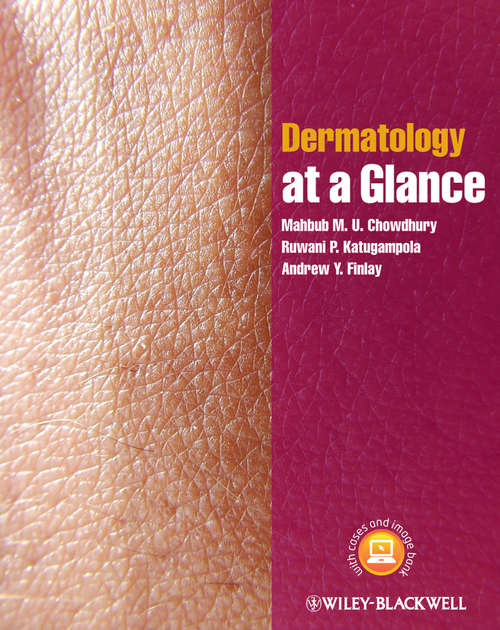 Book cover of Dermatology at a Glance (2) (At a Glance)