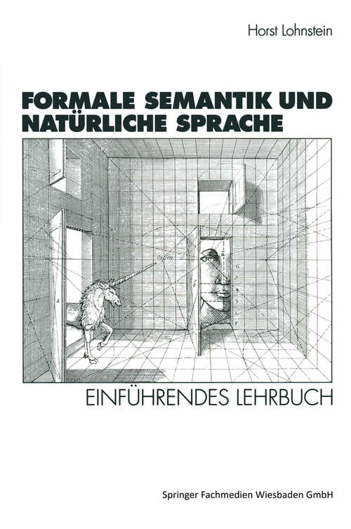 Book cover of Formale Semantik und Natürliche Sprache: Einführendes Lehrbuch (1996)