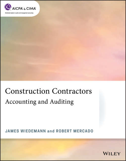 Book cover of Construction Contractors: Accounting and Auditing (AICPA)