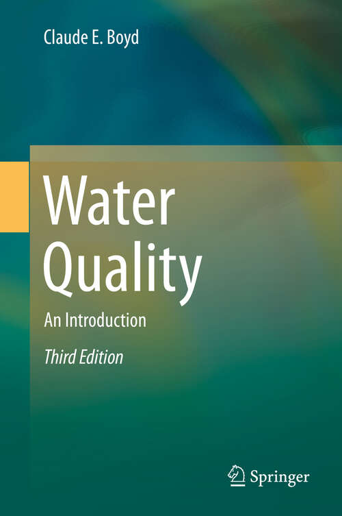 Book cover of Water Quality: An Introduction (3rd ed. 2020)