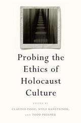 Book cover of Probing the Ethics of Holocaust Culture