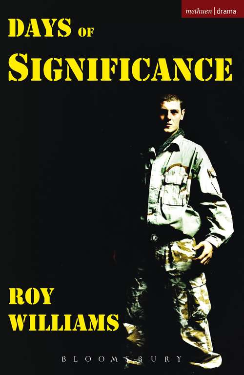 Book cover of Days of Significance (Modern Plays)