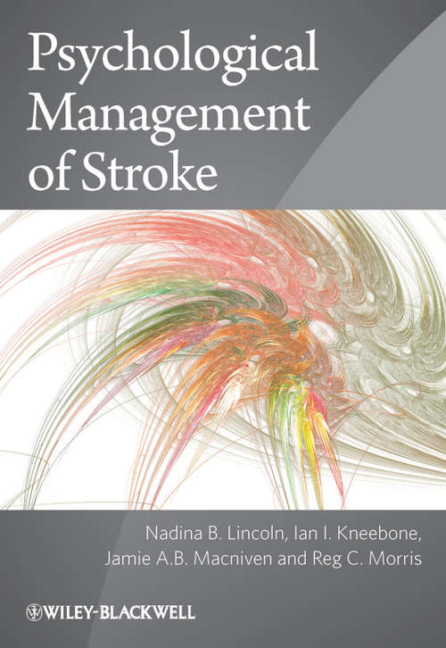 Book cover of Psychological Management of Stroke (2)