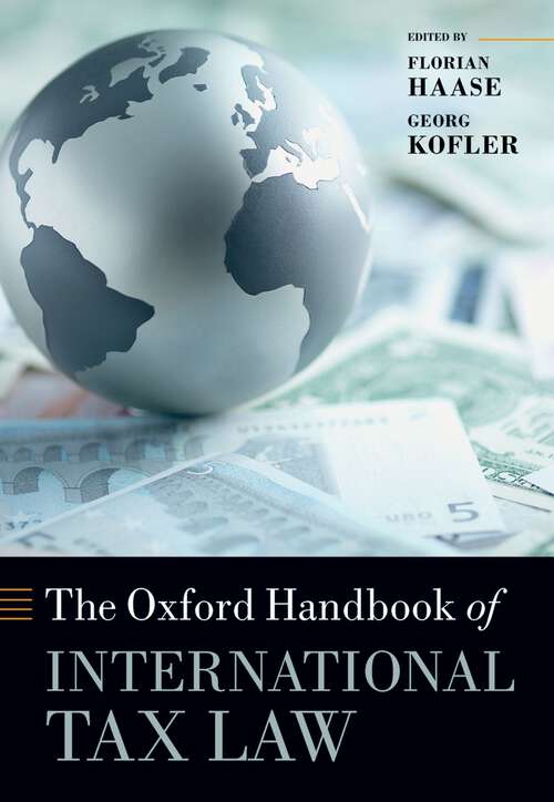 Book cover of The Oxford Handbook of International Tax Law (Oxford Handbooks)