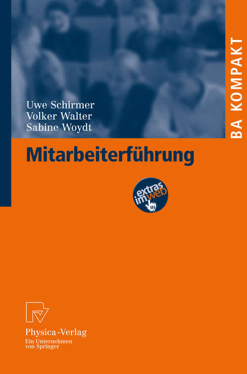 Book cover of Mitarbeiterführung (1. Aufl. 2009) (BA KOMPAKT)