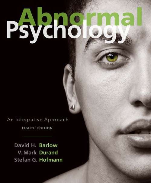Book cover of Abnormal Psychology: An Integrative Approach (pdf) (8)