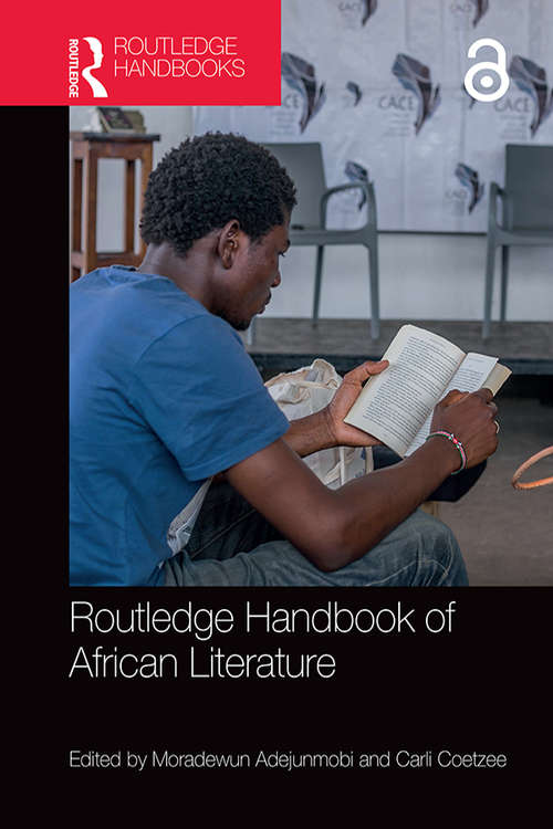 Book cover of Routledge Handbook of African Literature