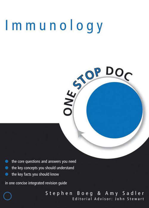 Book cover of One Stop Doc Immunology (One Stop Doc Ser.)