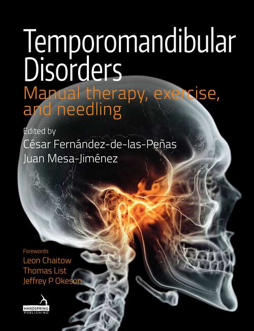 Book cover of Temporomandibular Disorders: Manual therapy, exercise, and needling