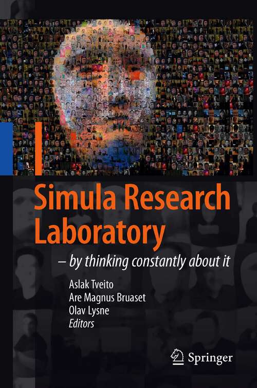 Book cover of Simula Research Laboratory: by Thinking Constantly about it (2010)