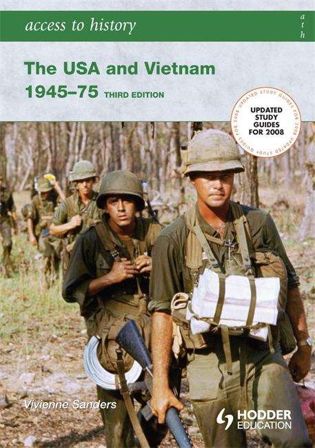 Book cover of The USA and Vietnam 1945-75 (Third Edition) (PDF) (Access To History Ser.)