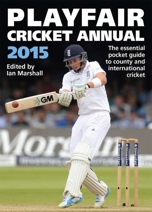 Book cover of Playfair Cricket Annual 2015