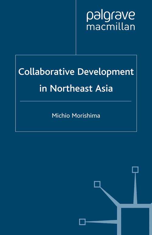 Book cover of Collaborative Development in Northeast Asia (2000)