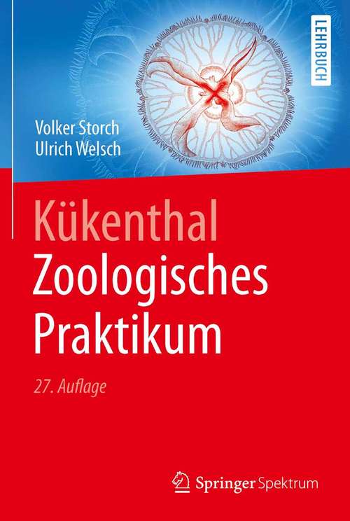 Book cover of Kükenthal - Zoologisches Praktikum (27. Aufl. 2014)