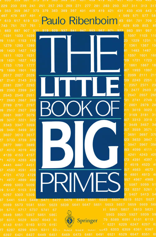 Book cover of The Little Book of Bigger Primes (1991)