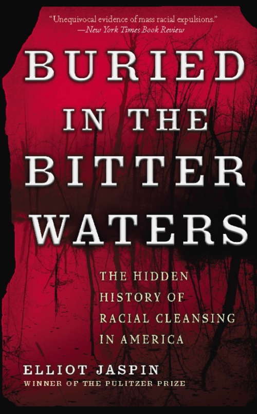 Book cover of Buried in the Bitter Waters: The Hidden History of Racial Cleansing in America