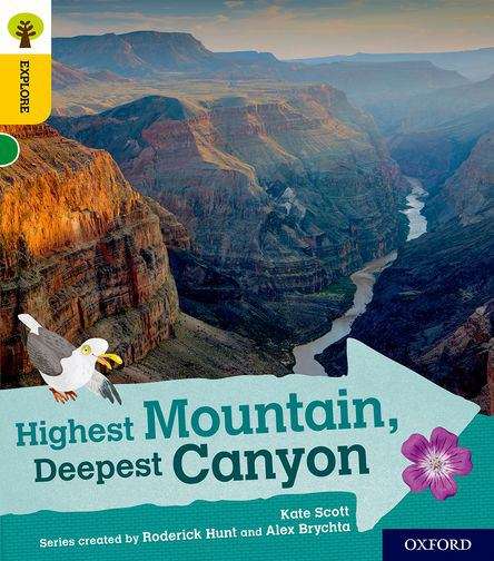 Book cover of Explore with Biff, Chip and Kipper, Level 5: Camel-Back Mountain Highest Mountain, Deepest Canyon (PDF)