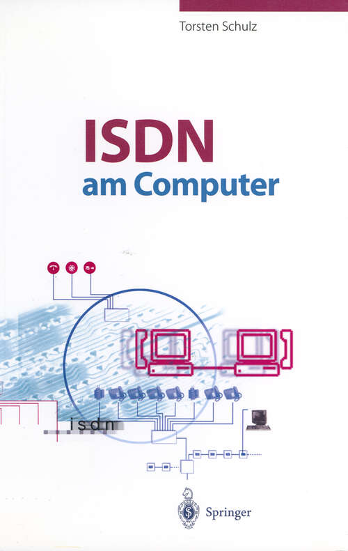 Book cover of ISDN am Computer (1998)