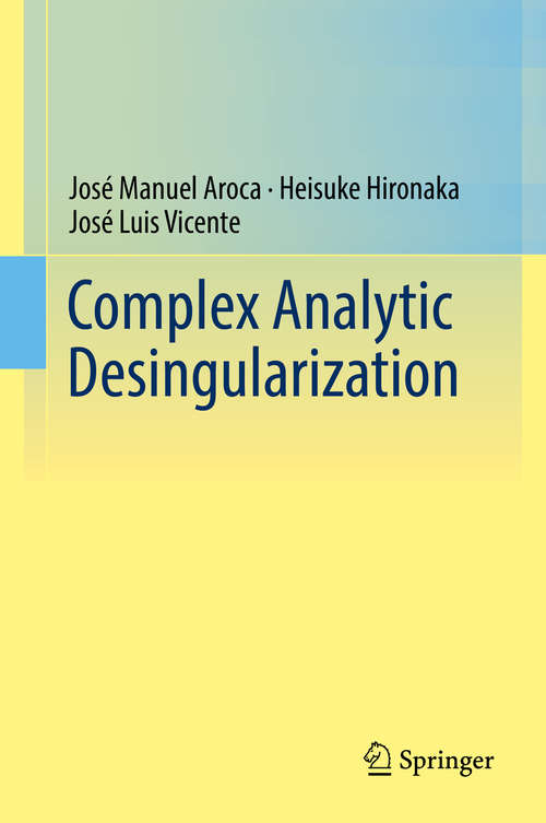 Book cover of Complex Analytic Desingularization