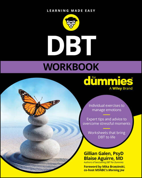 Book cover of DBT Workbook For Dummies