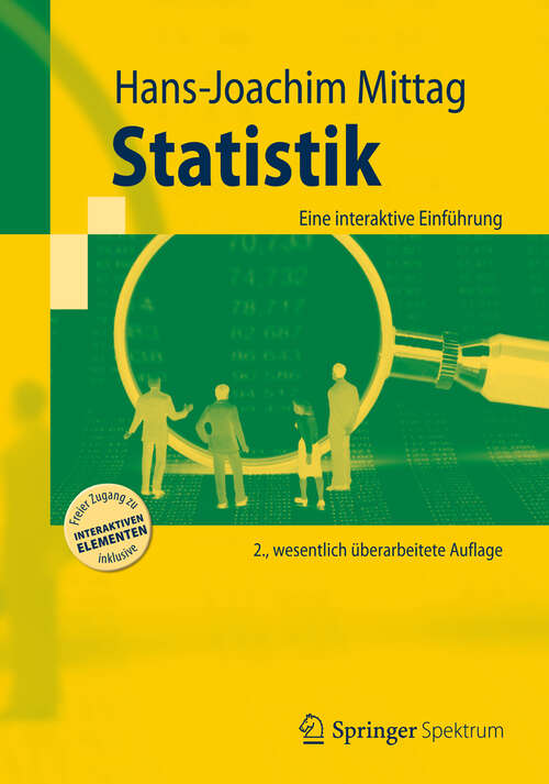 Book cover of Statistik: Eine interaktive Einführung (2. Aufl. 2012) (Springer-Lehrbuch)