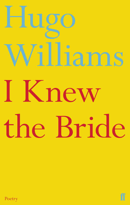 Book cover of I Knew the Bride (Main)