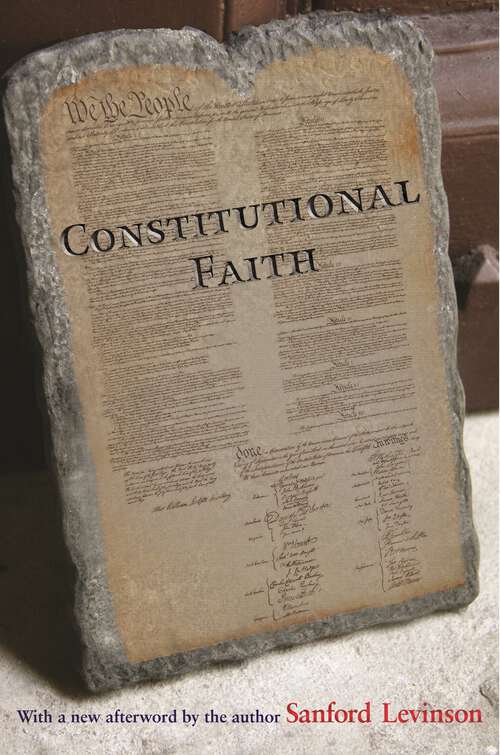 Book cover of Constitutional Faith (PDF)