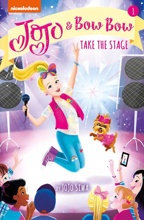 Book cover of JoJo and BowBow Take the Stage (Adventures of JoJo and BowBow)