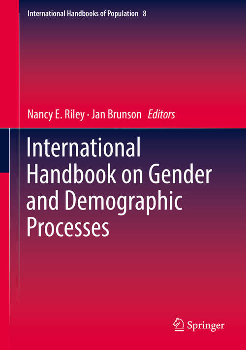 Book cover of International Handbook on Gender and Demographic Processes (International Handbooks of Population #8)