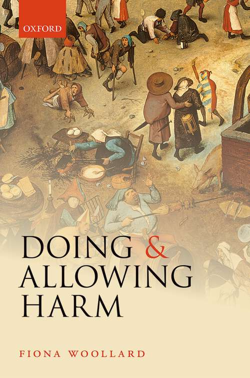 Book cover of Doing and Allowing Harm