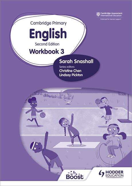 Book cover of Cambridge Primary English Workbook 3