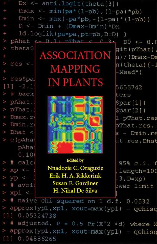 Book cover of Association Mapping in Plants (2007)