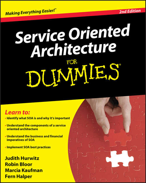 Book cover of Service Oriented Architecture (SOA) For Dummies (2)