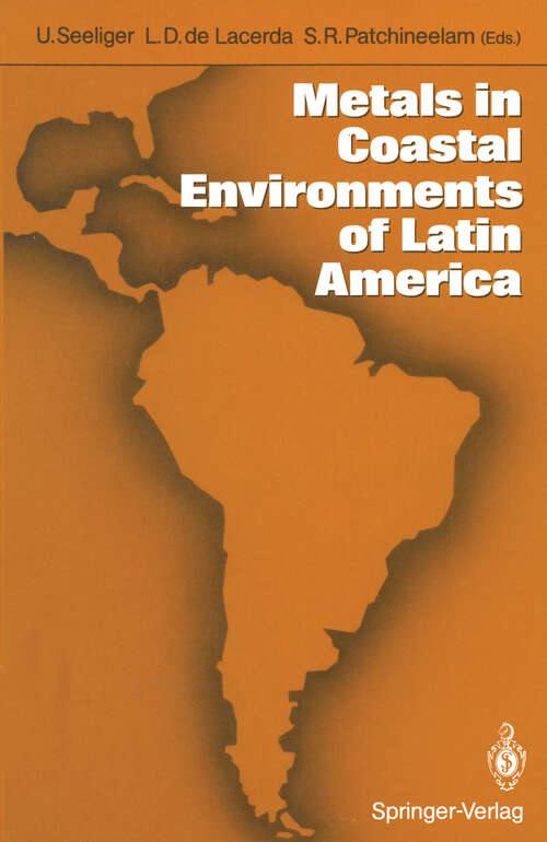 Book cover of Metals in Coastal Environments of Latin America (1988)