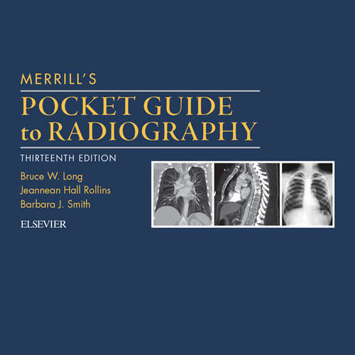 Book cover of Merrill's Pocket Guide to Radiography - E-Book: Merrill's Pocket Guide to Radiography - Elsevier eBook on VitalSource