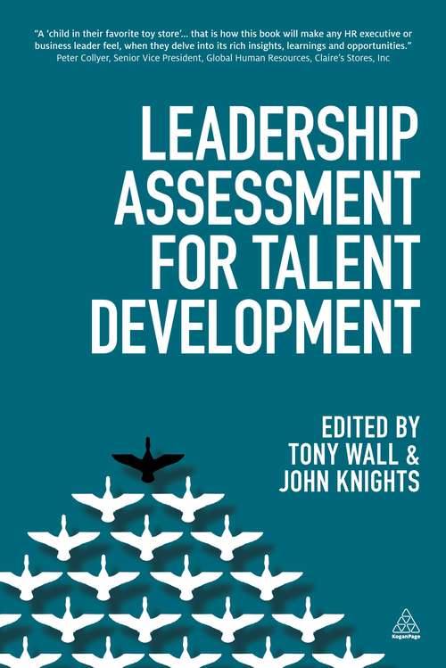 Book cover of Leadership Assessment for Talent Development