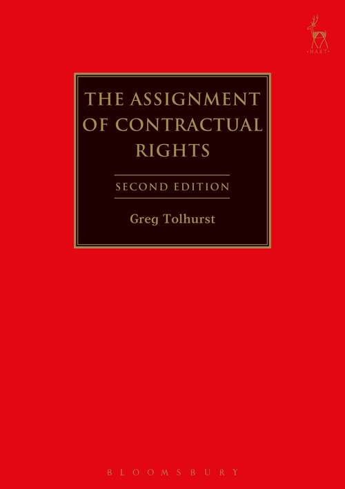 Book cover of The Assignment of Contractual Rights: Second Edition