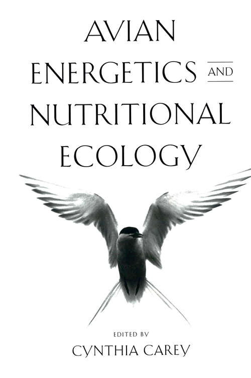 Book cover of Avian Energetics and Nutritional Ecology (1996)