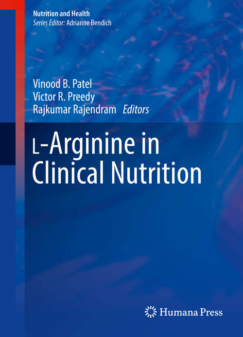 Book cover of L-Arginine in Clinical Nutrition (Nutrition and Health)