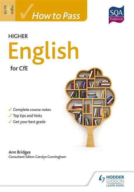 Book cover of How to Pass Higher English for CfE (PDF)